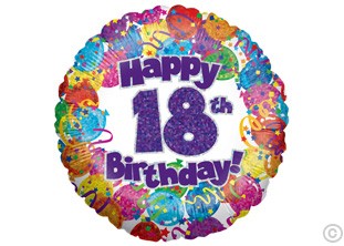 18th Birthday Balloon