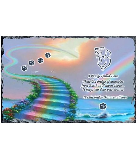 Stairway & Paws DOG Remembrance Slate